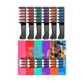 thumbnail image 1 of Wooowa Temporary Hair Color Comb Set, Easy Application Hair Dye Kit, Washable Color Styling Tool, 1 of 8