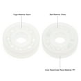 thumbnail image 2 of Unique Bargains 6200 PP Plastic Bearings 10x30x9mm, Glass Ball Nylon Cage 5pcs, 10x30x9mm 5, 2 of 4