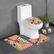 thumbnail image 1 of The Loud House Juego de 3 alfombras de baño de coral fleece: tapete de baño + alfombra de inodoro en forma de U + funda de tapa de inodoro en forma de O, 1 of 6