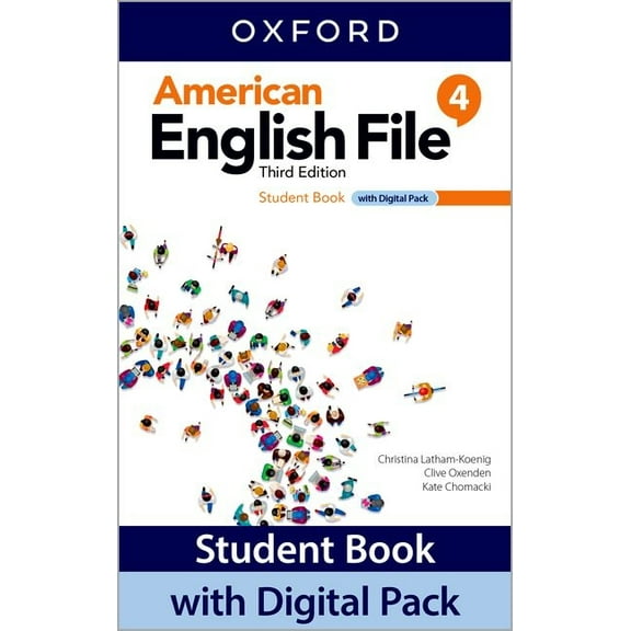 American English File 3e Student Book Level 4 Digital Pack, (Paperback)