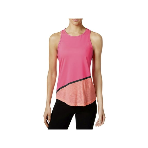 Ideology Womens Colorblock Fitness Tank Top