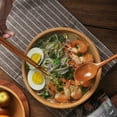 thumbnail image 2 of Bamboo Wood Salad Bowl, 1 Count, 2 of 9
