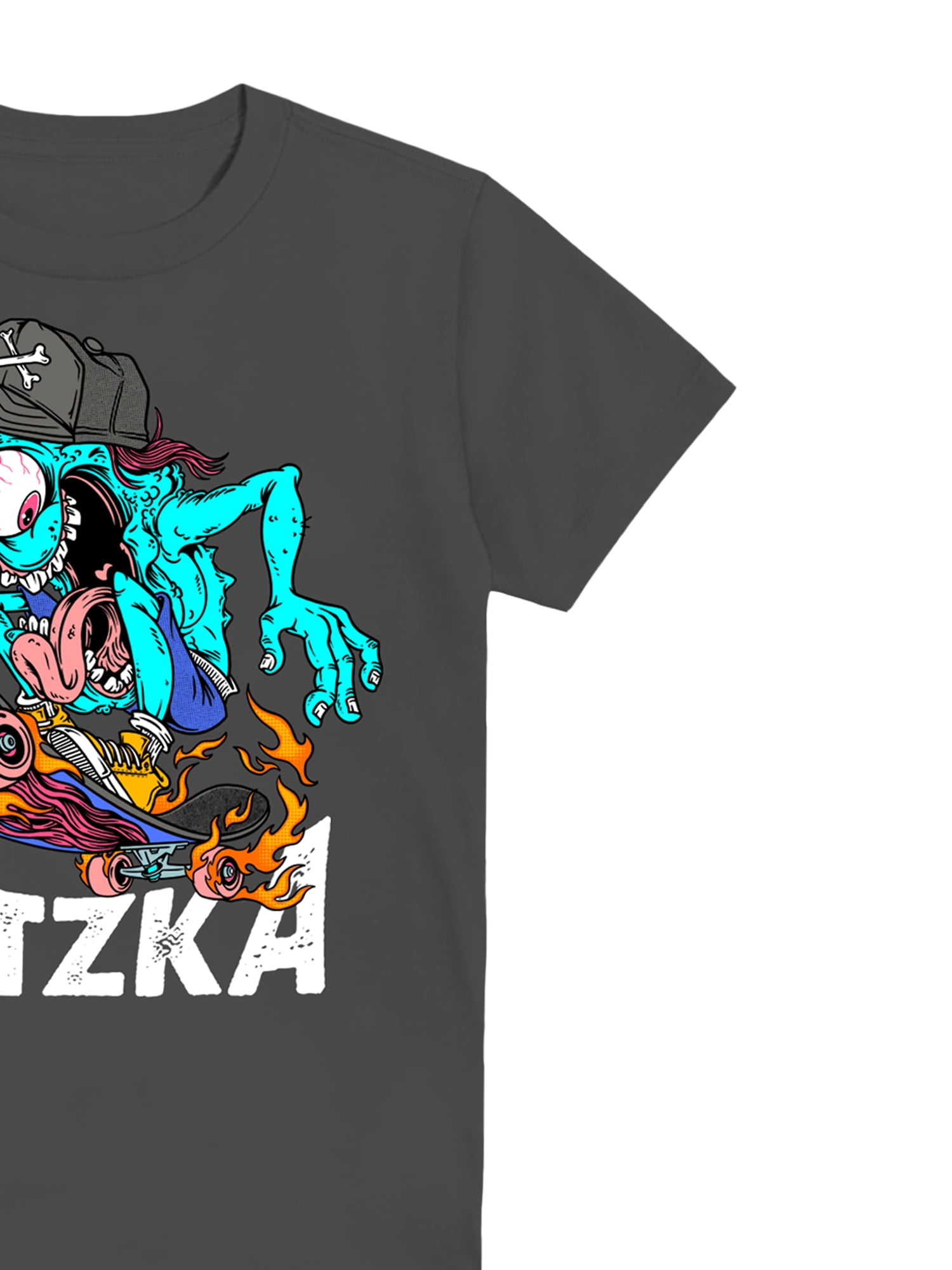 Greg Lutzka, Monster Skate Blue Boys Tee, Sizes XS-XXL