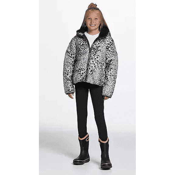 DSG Unisex Insulated Jacket - Watercolour Dots, Warm and Stylish Winter Coat, Size Medium