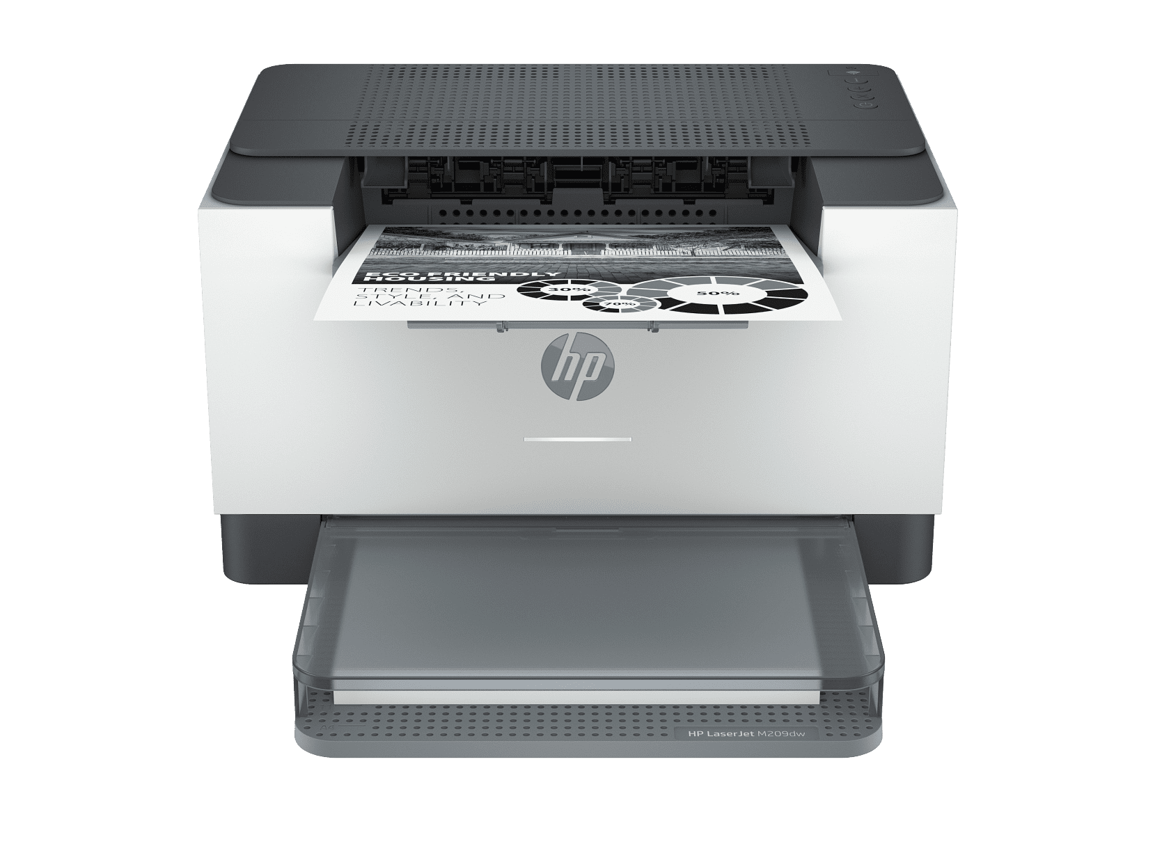 HP LaserJet M209dw Laser Printer, Black And White Mobile Print Up to 20,000
