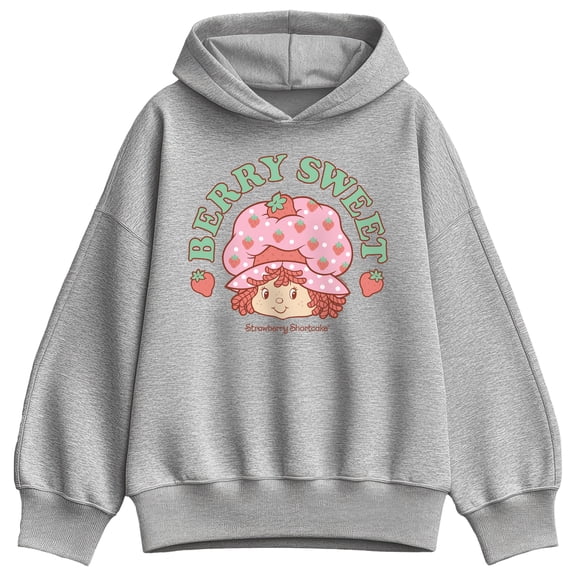 Strawberry Shortcake - Berry Sweet - Women's Oversized Fleece Hoodie Sweatshirt