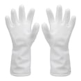 thumbnail image 3 of Guantes de silicona líquida resistentes al calor (de -70 °C a 200 °C) para horno de barbacoa y procesamiento de alimentos a alta temperatura, talla 9, 3 of 14