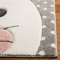 thumbnail image 3 of Safavieh Carousel Kids Laidley Happy Bunny Area Rug, 3 of 8