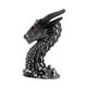 thumbnail image 2 of Estatua de Dragón Negro de Resina Perfecl Decoración de Jardín 55 cm, 2 of 8
