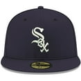 thumbnail image 2 of Men's New Era Navy Chicago White Sox White Logo 59FIFTY Fitted Hat, 2 of 6