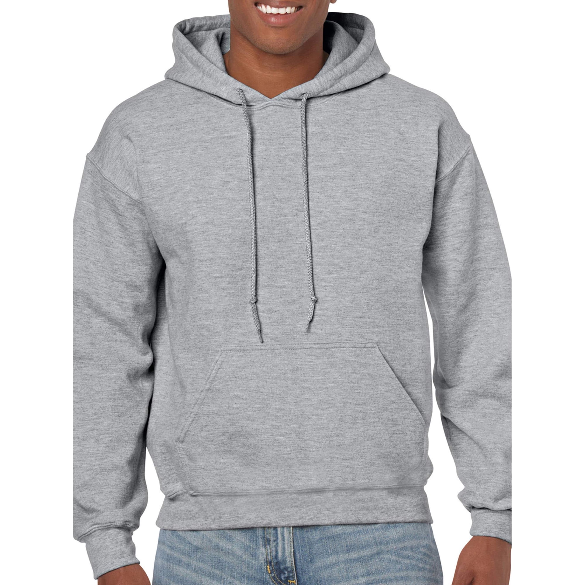 Gildan Adult Heavy Blend Fleece Hooded Sweatshirt, Size Small to 3XL