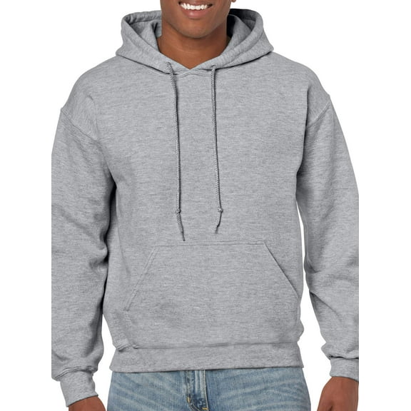 Gildan Adult Heavy Blend Fleece Hooded Sweatshirt, Size Small to 3XL