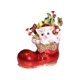 thumbnail image 4 of Caja de baratijas navideñas Caja decorativa Objetos de colección Decoración del hogar Bota navideña Gato, 4 of 8