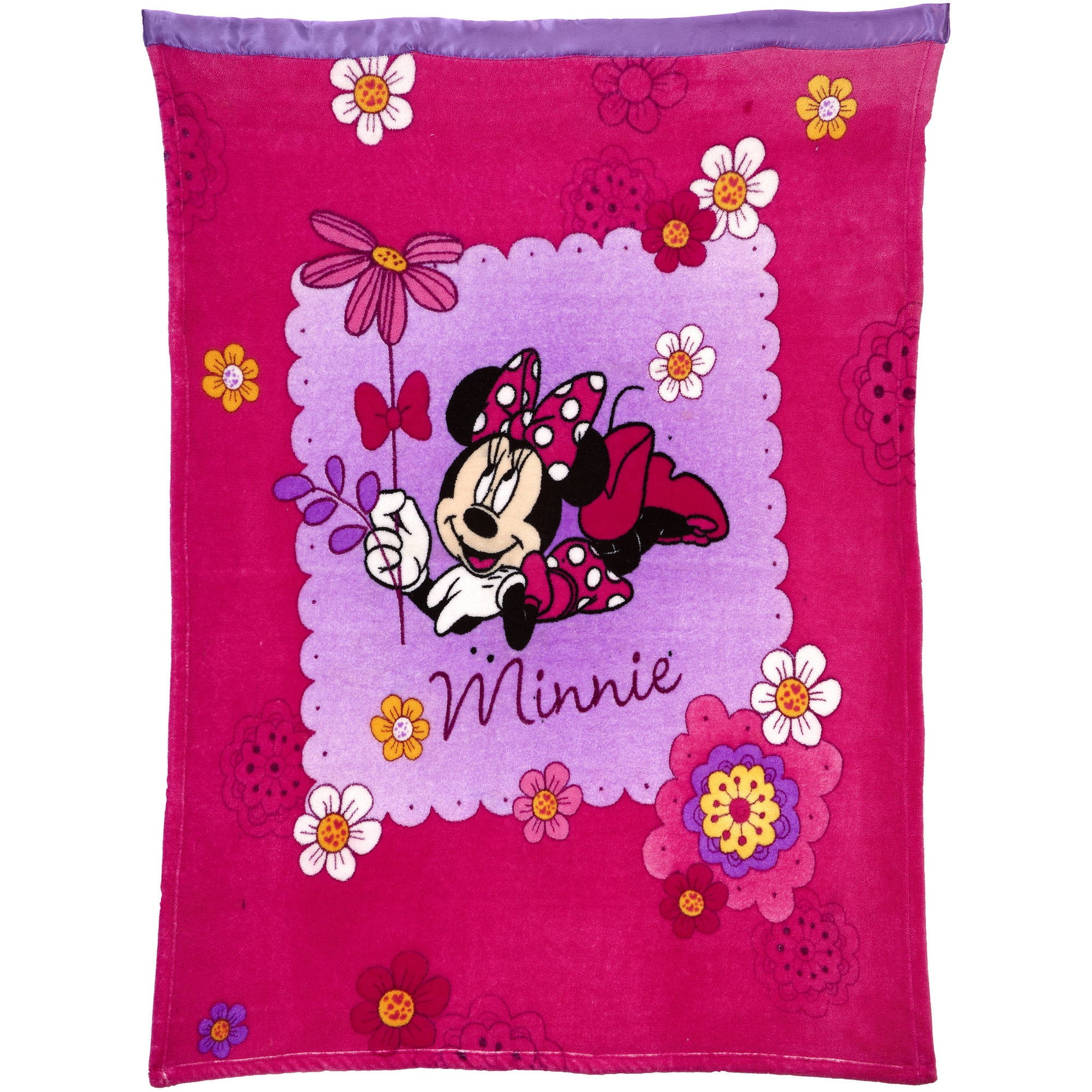 Disney Minnie Mouse Toddler Blanket Walmartcom Walmartcom