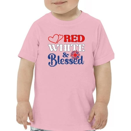 

Red White And Blesed T-Shirt Toddler -Image by Shutterstock 4 Toddler