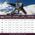 thumbnail image 3 of OutPro Womens Ski Jacket Waterproof Snow Outerwear Winter Windbreaker Anorak Coat Purple L, 3 of 8