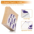 thumbnail image 5 of Yayeee Napkin Holder for Table Kitchen Paper Tissue Organization, Lavender Pattern, 5 of 8