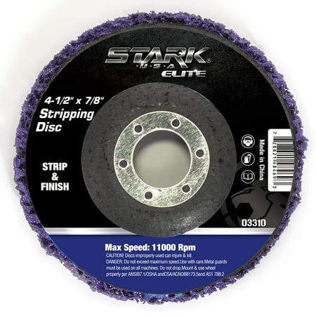 

Stark 4 Wire Wheel Brush Cup Brush Twisted Knotted Cup Brush for Grinders for Heavy Cleaning Rust Stripping and Abrasive for Angle Grinder