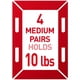 thumbnail image 2 of Tiras adhesivas 3M Command para colgar fotos, 12 pares, 2 of 8