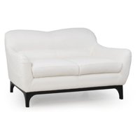 Moroni Wollo Leather Loveseat
