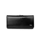 thumbnail image 2 of Jumpingount Cartera de tipo largo para mujer, monedero de cuero para cambio de dinero, tarjetero portátil para mujer, bolso de mano, billetera Carteras Negro, 2 of 6