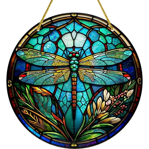 AatoeaX Stunning Dragonfly Acrylic Hanging - Detailed, Colorful for Outdoor Spaces, Patio Decor [Dragonfly, Acrylic Hanging, Detailed, Colorful, Outdoor, Patio Decor]