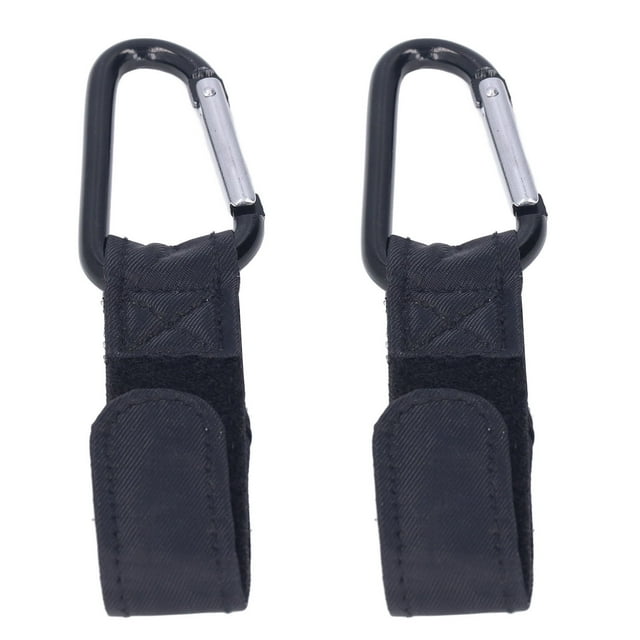 ganchos de nailon suave para cochecito de bebé, con capacidad de carga de 5 kg, para colgar bolsas de pañales.