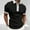 01 Black, variant on Awdenio Shirts for Men Short Sleeve Performance Moisture Wicking Collared Print Shirt for Golf and Casual Wear
