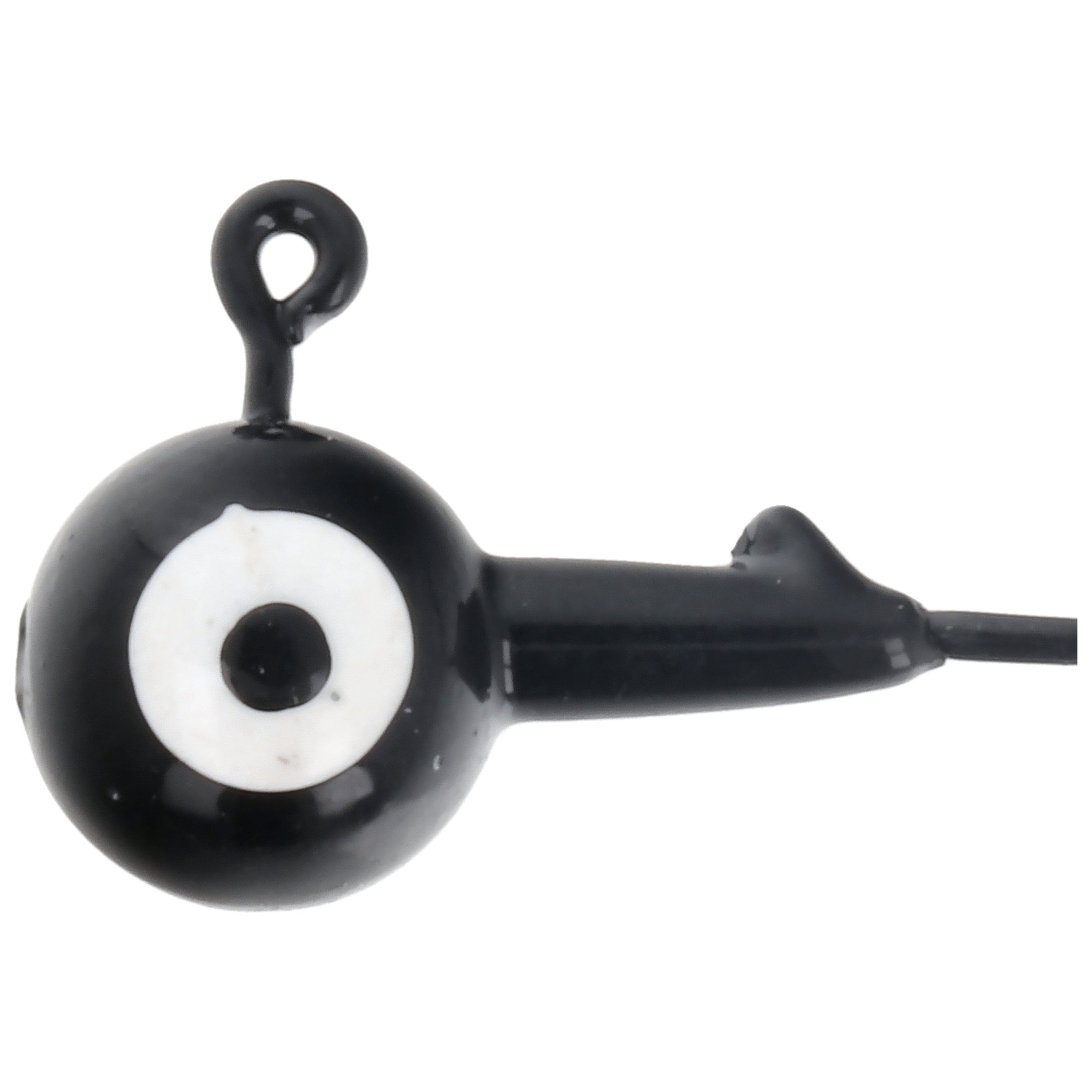 Eagle Claw Tin Ball Head Jig - Double eye - 5 pack - 1/8 oz - Black