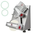 thumbnail image 1 of VEVOR Pizza Dough Roller Sheeter, 3-12 Inch Automatic Commercial Pizza Press, 370W Electric 260 Per Hour Dough Roller, Stainless Steel Adjustable Thickness Dough Machine, 1 of 9