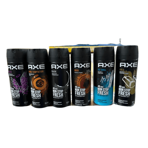 Axe Body Spray for Men 48H Deodorant Assorted Mixed Scents ( Excite ...