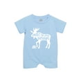 thumbnail image 1 of Protect the Great Outdoors Infant Bodysuit T-Romper - Light Blue - White Logo - 6M, 1 of 2