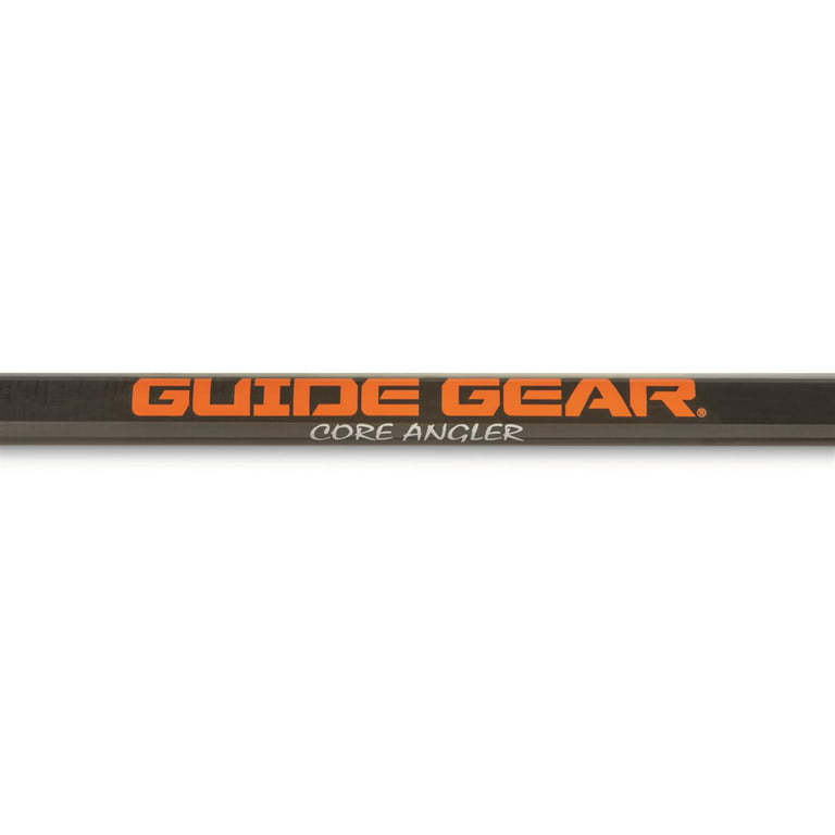 Guide Gear Core Angler Finesse Spinning Fishing Rod, 6 foot 6 Length Pole, Medium  Light Power, Fast Action, Fishing Gear 