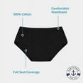 thumbnail image 6 of Yacht & Smith Womens Panties 95% Cotton Soft Underwear, Soft Panty Briefs in Bulk, 6 of 7