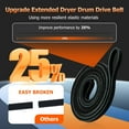 thumbnail image 3 of 4392067 Dryer Repair Kit and W10837240 Dryer Idler Pulley Fit for Whirlpool Maytag Admiral Kenmore Dryer - Bravos Dryer parts and Duet Dryer Parts, 3 of 7