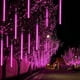 SMihono 30CM Parti LED Lumières Douche Pluie Chutes de Neige Arbre de Noël Jardin Extérieur Décoration Home sur Dégagement – image 1 sur 2