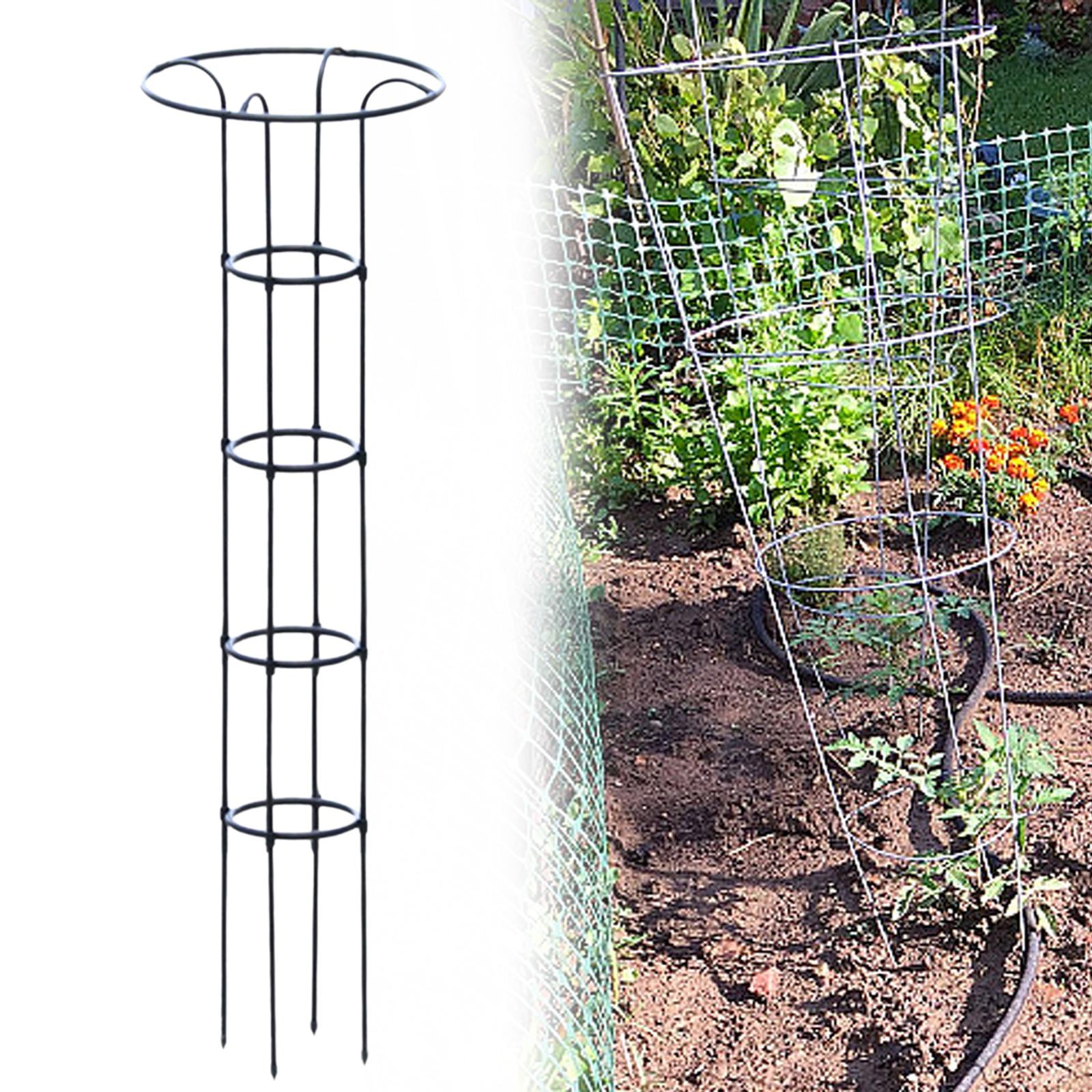 Fzaqwen Plant Climbing Support Trellis Multipurpose Accessories Vertical Tomato Cage for 160 cm