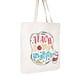 thumbnail image 3 of Bolsa de mano ELEGANTPARK Teach Love Inspire Teacher Gifts, color marfil, 3 of 7