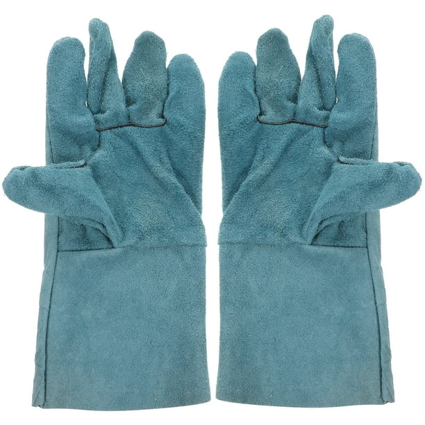 1 par de guantes de entrenamiento para perros, guantes antimordeduras para mascotas, guantes protectores multifunción.