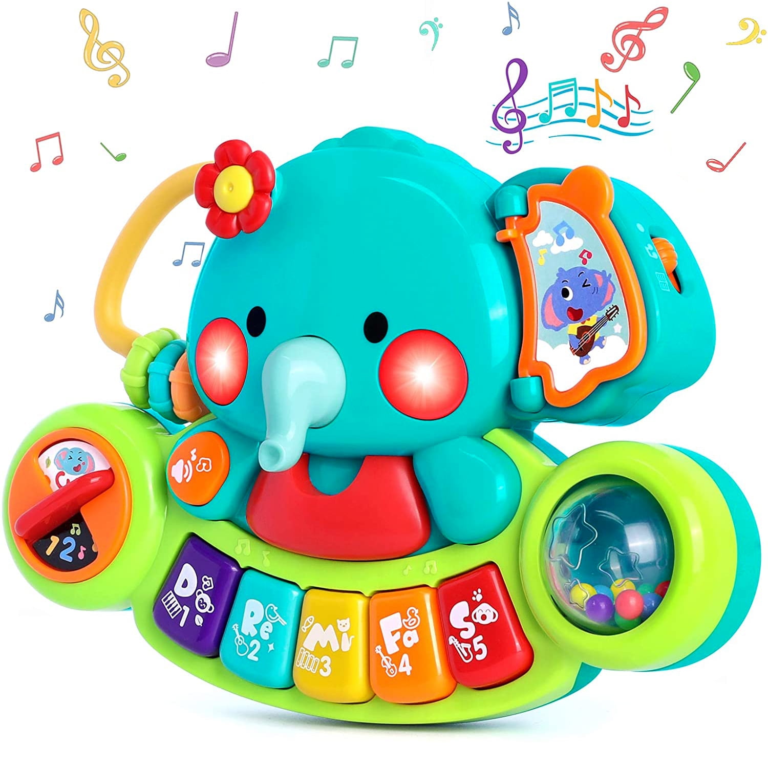 The Learning Journey Early Learning Pull Along Tune A Fish & Rock Star Guitar. 