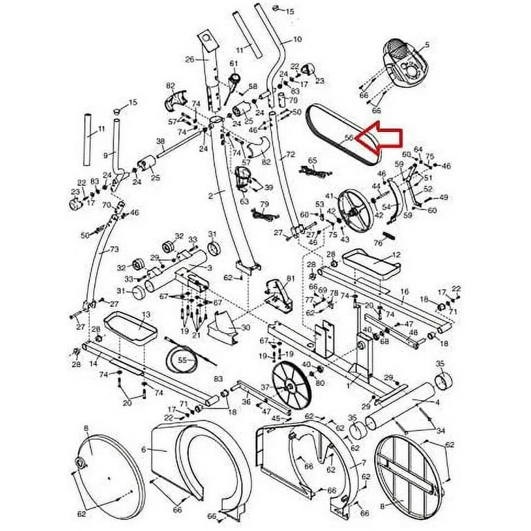 Proform 950 elliptical parts new arrivals