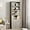 Grey, variant on AEGFKD Bookcase with Doors Industrial Bookshelf 11.8in Depth Display Storage Shelves 71.4in Tall Farmhouse Bookcases Wooden 6 Shelf Bookshelvels for Bedroom, Living Room, Home Office