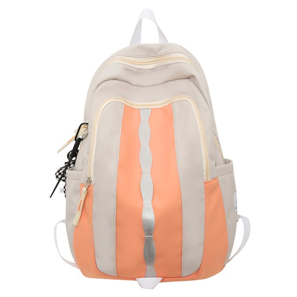Mochilas universitarias para hombres y mujeres, mochila de tela de nailon con múltiples compartimentos de gran capacidad