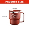 thumbnail image 3 of Vacuum Insulated Nonrust Steel Coffee Mugs Thermal Lock Technology Nonslip Base Ideal For Hot And Cold Beverages, 3 of 8