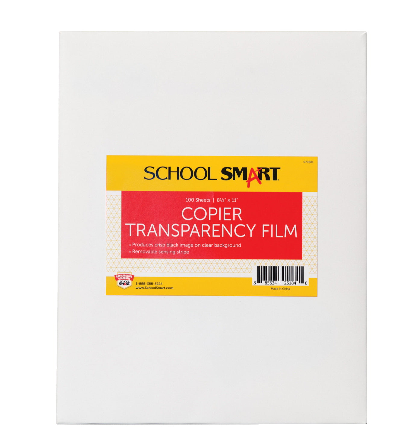 4 mil Thick School Specialty 086086 School Smart Overhead Projector Film Roll 10-1/4 Inches x 50 Feet