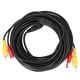 thumbnail image 2 of Cable de Cámara, cable Bnc Portátil ABS Para Cámaga de Seguridad Con 2 Fuentes de Alimentación para Cámara de Vigilancia, 2 of 7