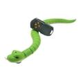 thumbnail image 1 of Serpiente de juguete con control remoto y lengua estirable, animales realistas falsos para niños. Verde, 1 of 9