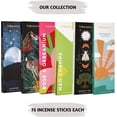 thumbnail image 7 of Folkulture Christmas Incense Sticks - Pack of 75 Organic Incense Sticks for Meditation & Spiritual Practice, Aromatherapy - Nag Champa, 7 of 7