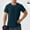 Navy, variant on Fashion YLSDY Men's Short Sleeve UPF 50  T-Shirt Quick Dry Rash Guard Athletic Running Swim Top Tee Performance Water Shirts Black S