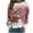 ZB-Pink, variant on jsaierl Oversized Sweatshirts for Women Crew Neck Long Sleeve Shirts Christmas Snowflake Graphic Tops Fashion Going Out Blouse Tee Xmas Pullover Gifts